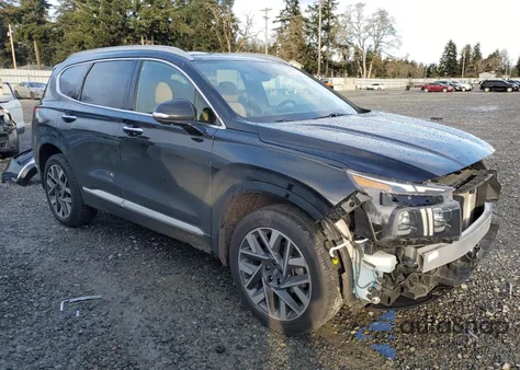 2022 Hyundai Santa Fe Calligraphy z USA, uszkodzony, nr VIN 5NMS5DAL5NH453791